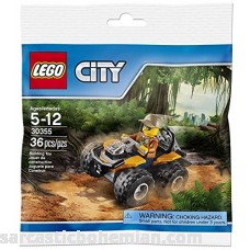 LEGO City Jungle 30355 ATV Car with Minifigure 2017 Polybag Ages 4 Up B01MR8226Y